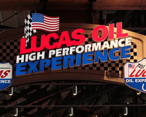 Lucas Oil Experience Sign