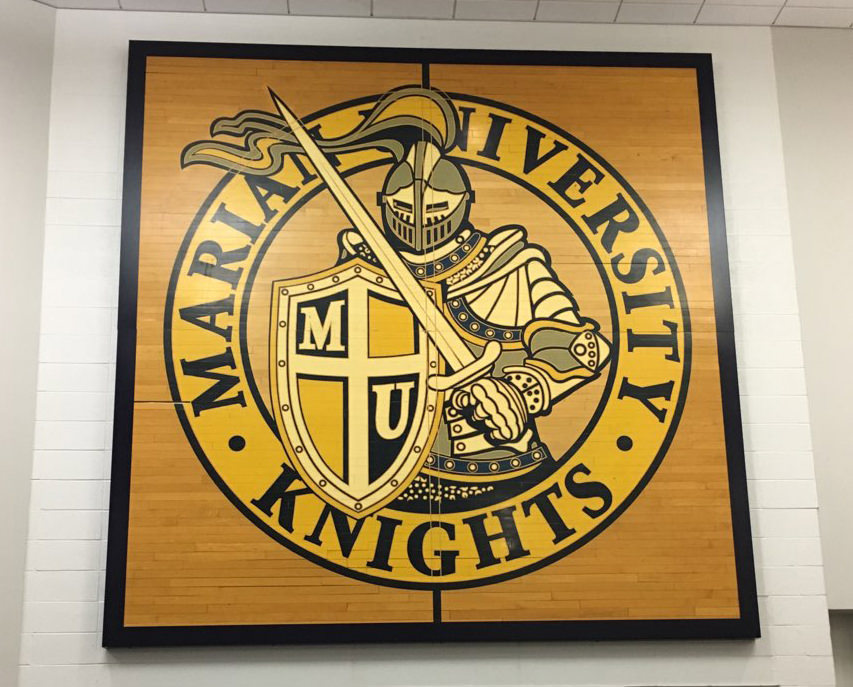 Marian Knights Sign