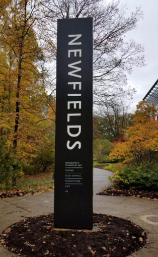 Newfields Museum Sign